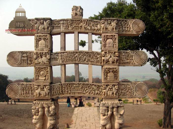 Công trình kiến trúc Ấn Độ Stupa Sanchi 1