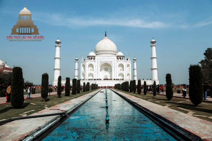 Công trình kiến trúc Ấn Độ đền Taj mahal 1